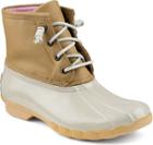 Sperry Saltwater Duck Boot Sand/ivory, Size 5m Women's Shoes