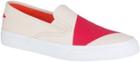 Sperry Jack Spade Cloud Nautical Color Block Canvas Sneaker Natural/red, Size 4.5m Men's