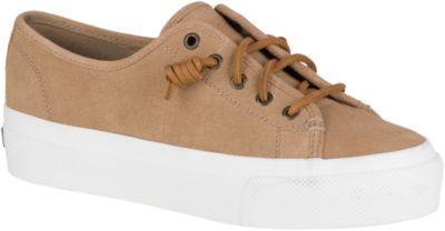 Sperry Sky Sail Suede Sneaker Linen, Size 5m Women's Shoes