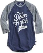 Sperry Down The Hatch Baseball Tee Inkblue, Size S Men's