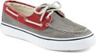 Sperry Bahama 2-eye Sneaker Charcoal/red, Size 7m Men's Shoes