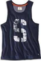 Sperry Printed Tank Navy/white, Size S Men's