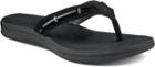 Sperry Seabrook Wave Sandal Black/patent, Size 5m Women's Shoes
