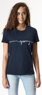 Sperry Sperry Waves Graphic T-shirt Navy, Size Xs Women's