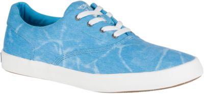 Sperry Wahoo Cvo Sunbleach Sneaker Blue, Size 7m Men's Shoes