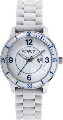 Sperry Silicone Strap Link Watch White, Size One Size Women's