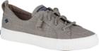 Sperry Crest Vibe Creeper Sneaker Grey, Size 5m Women's