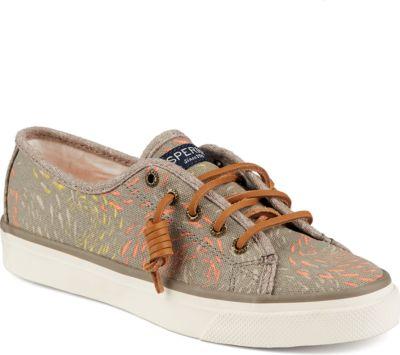 Sperry Seacoast Fish Circle Tan, Size 5m Women's Shoes