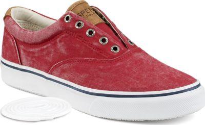 Sperry Striper Cvo Salt Washed Twill Sneaker Chilired, Size 7.5m Men's Shoes
