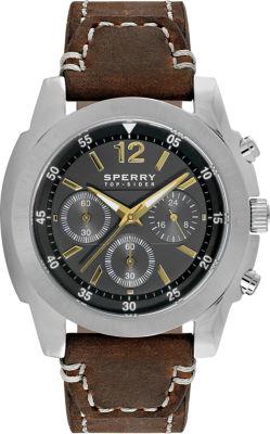 Sperry Leather Pilot Watch Brownleather/brown, Size One Size Men's