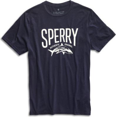 Sperry Sperry Shark T-shirt Navy, Size S Men's