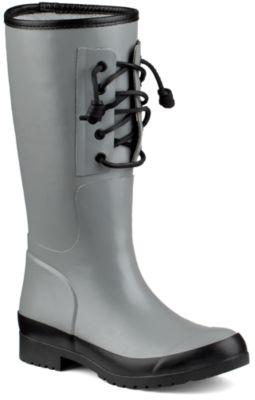 Sperry Walker Spray Rain Boot Grey/black, Size 6m Women's