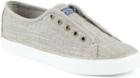 Sperry Seacoast Ripstop Sneaker Taupe, Size 5m