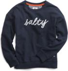Sperry Salty Crewneck Sweatshirt Navy, Size Xs Women's