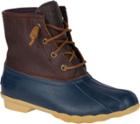 Sperry Saltwater Thinsulate Duck Boot Navy, Size 5m Women's Shoes