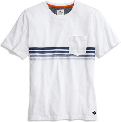 Sperry Faded Stripe T-shirt White/navy, Size S Men's