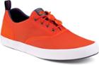 Sperry Flex Deck Cvo Sneaker Orange, Size 7m Men's
