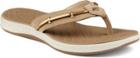 Sperry Seabrook Wave Sandal Linen/gold, Size 5m Women's Shoes