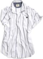 Sperry Oversized Raw Edge Button Down Shirt White, Size Xs Women's