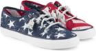Sperry Seacoast Stars And Stripes Sneakers Red/white/blue, Size 5m Women's Shoes
