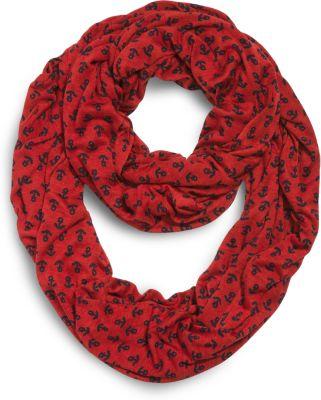 Sperry Anchor Infinity Scarf Reddhalia, Size One Size Women's