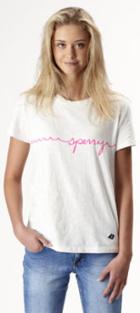 Sperry Sperry Waves Graphic T-shirt White, Size Xs Women's