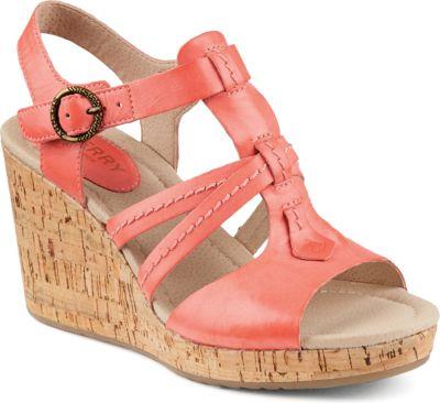 Sperry Dawn Day Coral, Size 5m Women's Shoes