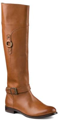 Sperry Victory Ride Tall Riding Boot Tan, Size 5m Women's Shoes