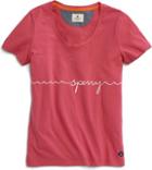 Sperry Sperry Wave Graphic T-shirt Pink/white, Size S Women's