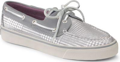 Sperry Bahama Sparkle 2-eye Sneaker Charcoalhoundstooth, Size 6.5m Women's