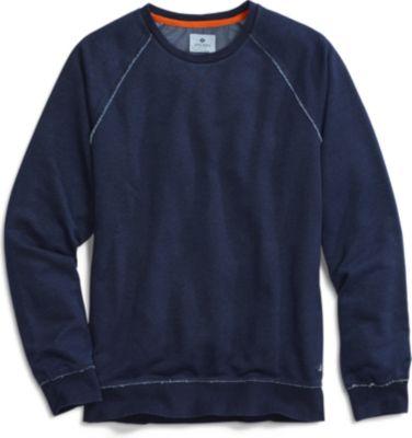 Sperry Top Knit Raglan Crew Indigo/white, Size S Men's