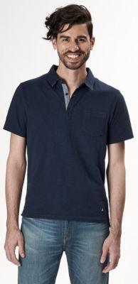 Sperry Short Sleeve Pocket Polo Navy, Size S Men's