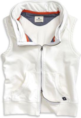 Sperry Hideaway Hood Vest White, Size Xs Women's