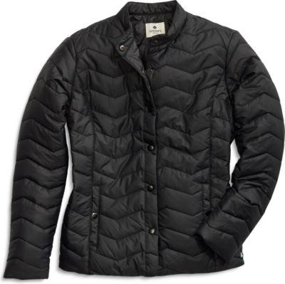 Sperry Outerwear Quilted Shirt Jacket Graphite, Size Xs Women's