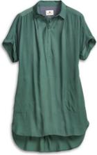 Sperry Popover Smock Dress Duckgreen, Size S Women's