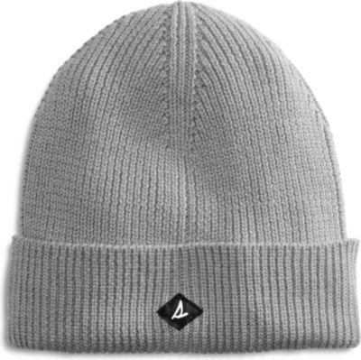 Sperry Ribbed Beanie Navy, Size One Size Men's