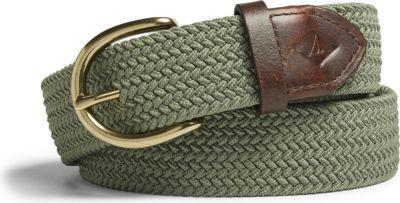 Sperry Webbing Belt Olive, Size S Men's