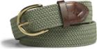 Sperry Webbing Belt Olive, Size S Men's