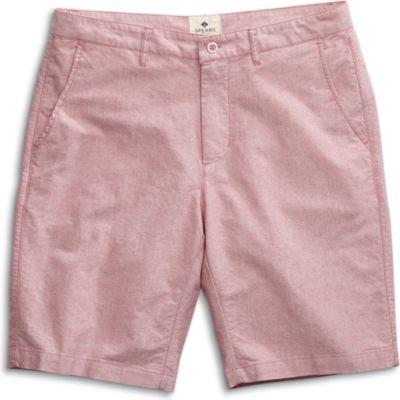 Sperry Washed Oxford Shorts Red, Size 28 Men's