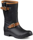 Sperry Walker Fog Rain Boot Black, Size 6m Women's Shoes