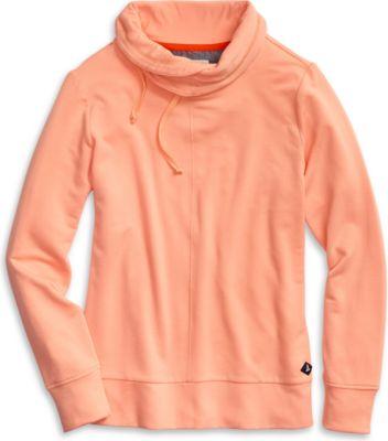 Sperry Funnel Neck Sweatshirt Salmon, Size Xs Women's