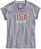 Sperry Us Sailing Team Graphic T-shirt Navy, Size S Women's