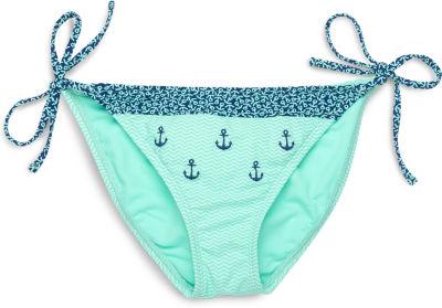 Sperry Anchors String Bikini Bottom Blue, Size Xs Women's