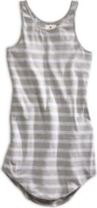 Sperry Striped Jersey Tank Dress Heather/white, Size Xs Women's