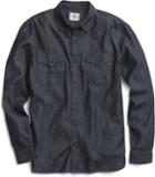 Sperry Naval Officer Work Shirt Navy, Size S Men's