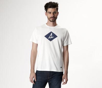 Sperry Burgee Graphic T-shirt White, Size M Men's