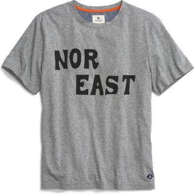 Sperry Nor East Graphic T-shirt Heather/black, Size S Men's