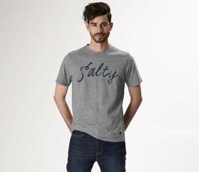Sperry Salty Graphic T-shirt Heathergrey, Size M Men's