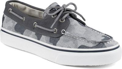 Sperry Bahama 2-eye Chambray Sneaker Bluecamo, Size 8m Men's Shoes