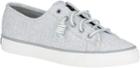 Sperry Seacoast Diamond Sneaker Grey, Size 5m Women's Shoes